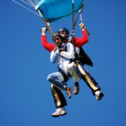 skydiving
